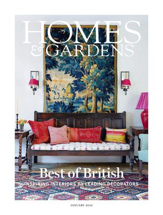 Homes & Gardens January issue
