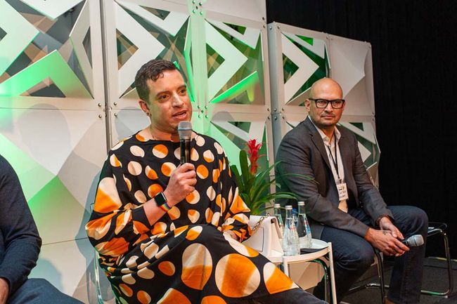 &ldquo;Ad-Supported Streaming FTW&rdquo; panelists Jack Mollins, SVP, North American advertising sales, Atmosphere, and Damian Pellicone, CEO, Revry.