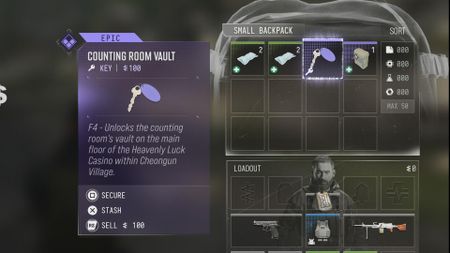 Counting Room Vault in Modern Warfare 4 DMZ