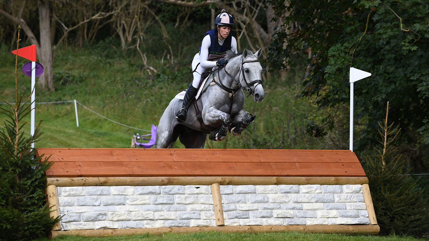 Caroline March and Postmaster at Blenheim 2017.