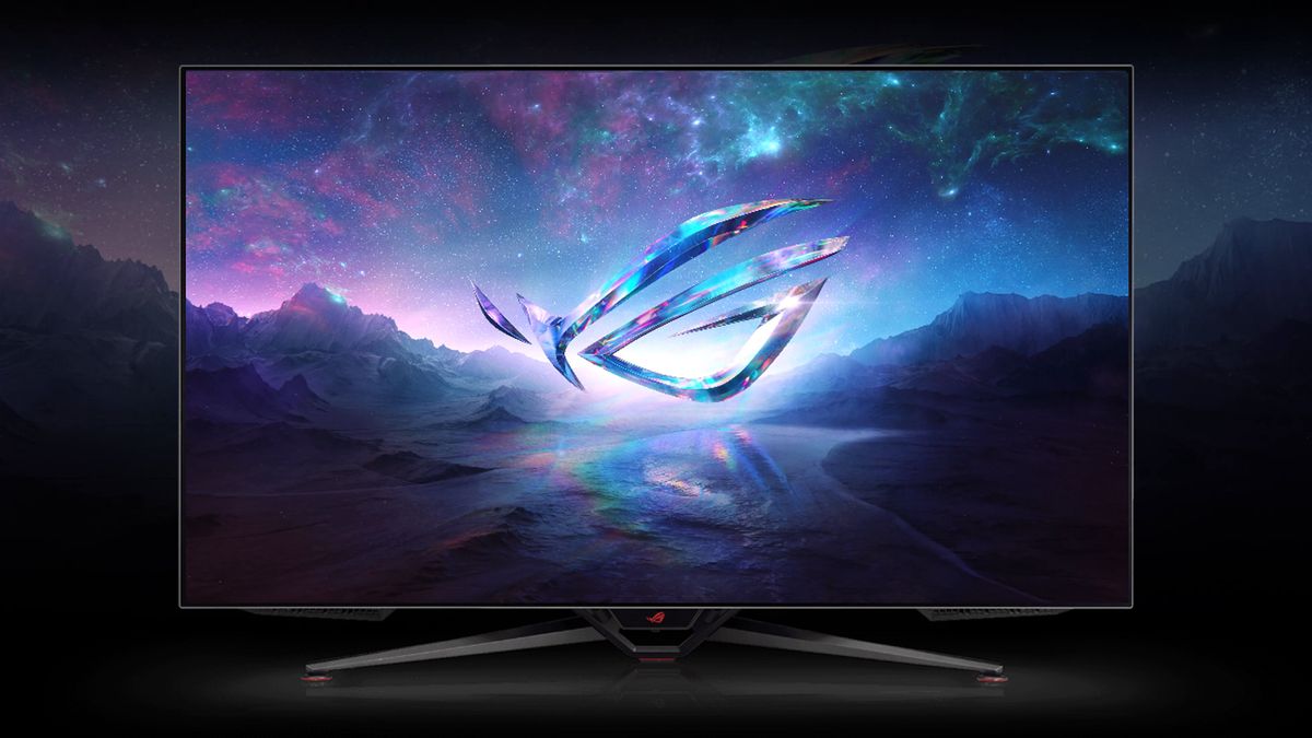 awesome Asus T3 for PG48UQ enthusiasts screen Swift huge OLED gaming ROG | review: an