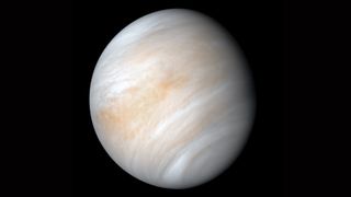 This image of Venus was created using data that NASA&#039;s Mariner 10 spacecraft collected on Feb. 7 and 8, 1974, shortly after the spacecraft&#039;s closest approach to Venus on Feb. 5.