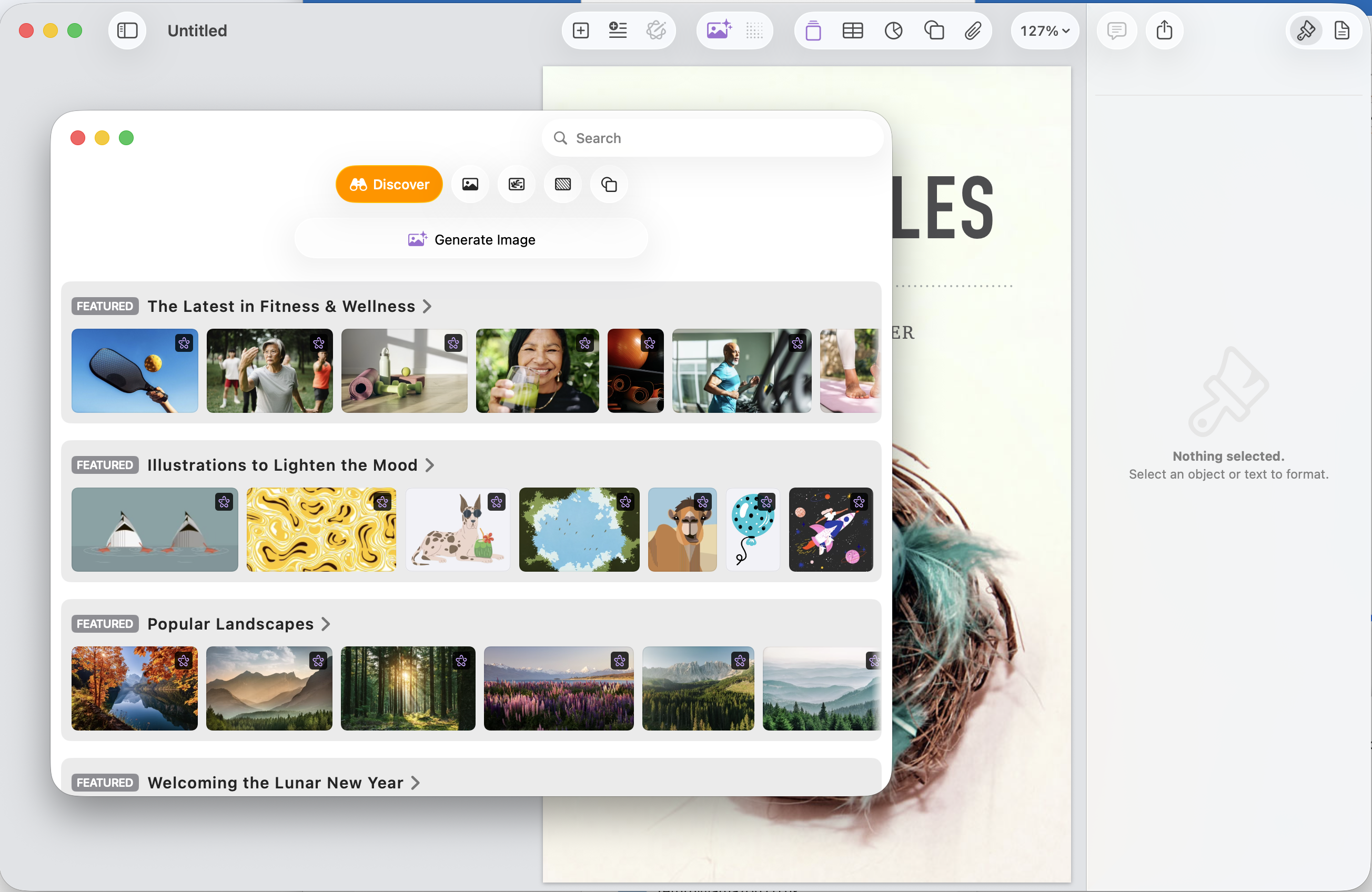 Apple Creator Studio screengrabs