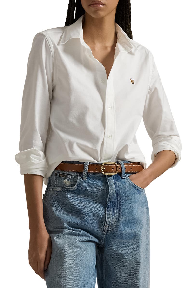 Slim Fit Stretch Oxford Shirt