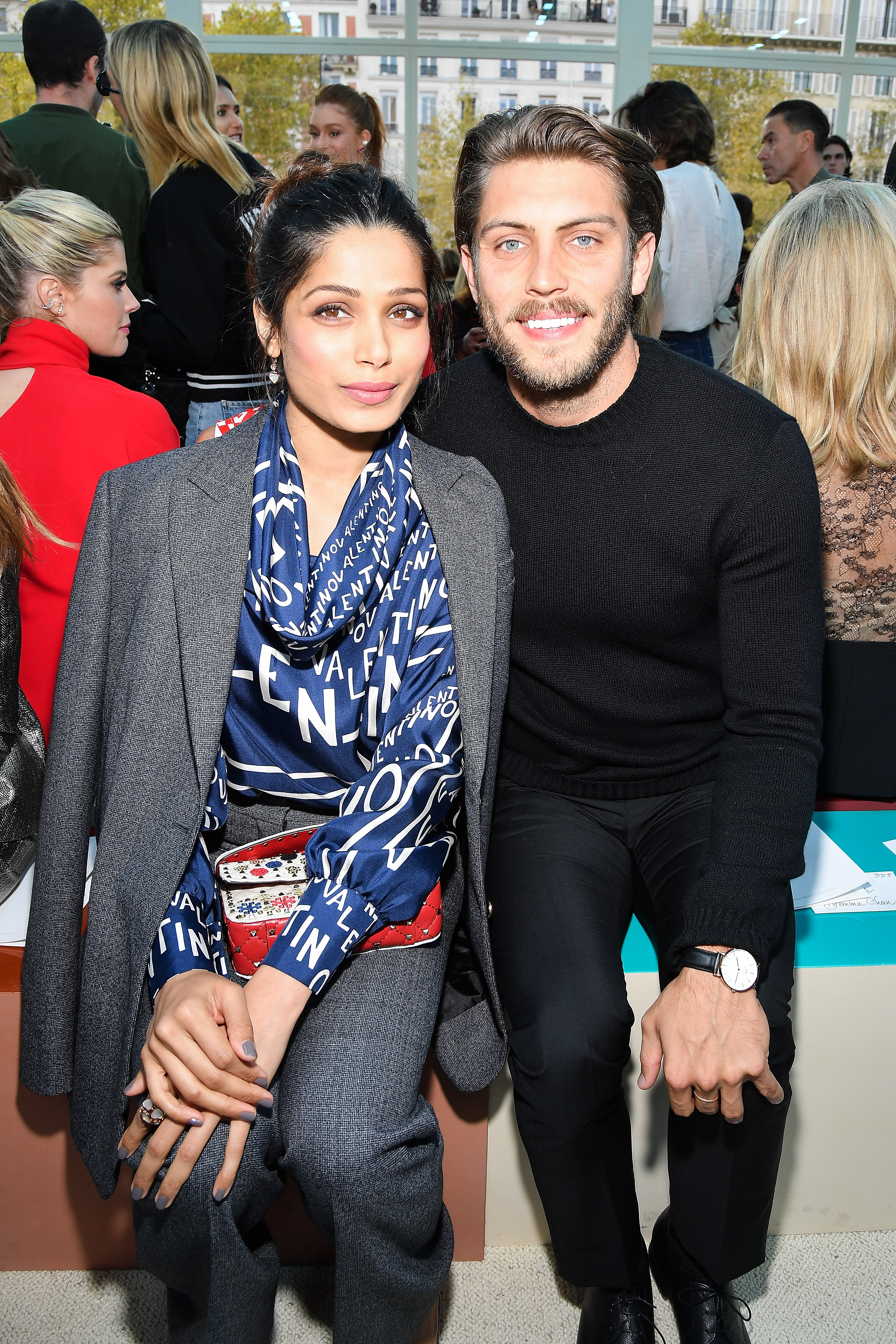 secret - Freida Pinto and Cory Tran