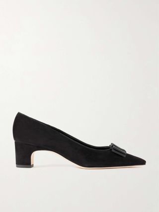 Reador 50 Bow-Detailed Suede Pumps