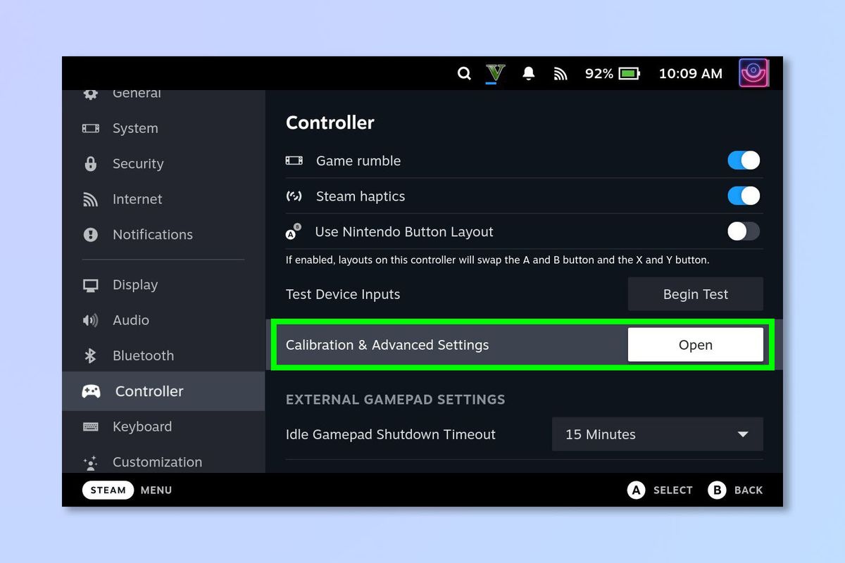 Steam Deck — how to check, calibrate and disable the gyro | Tom's Guide
