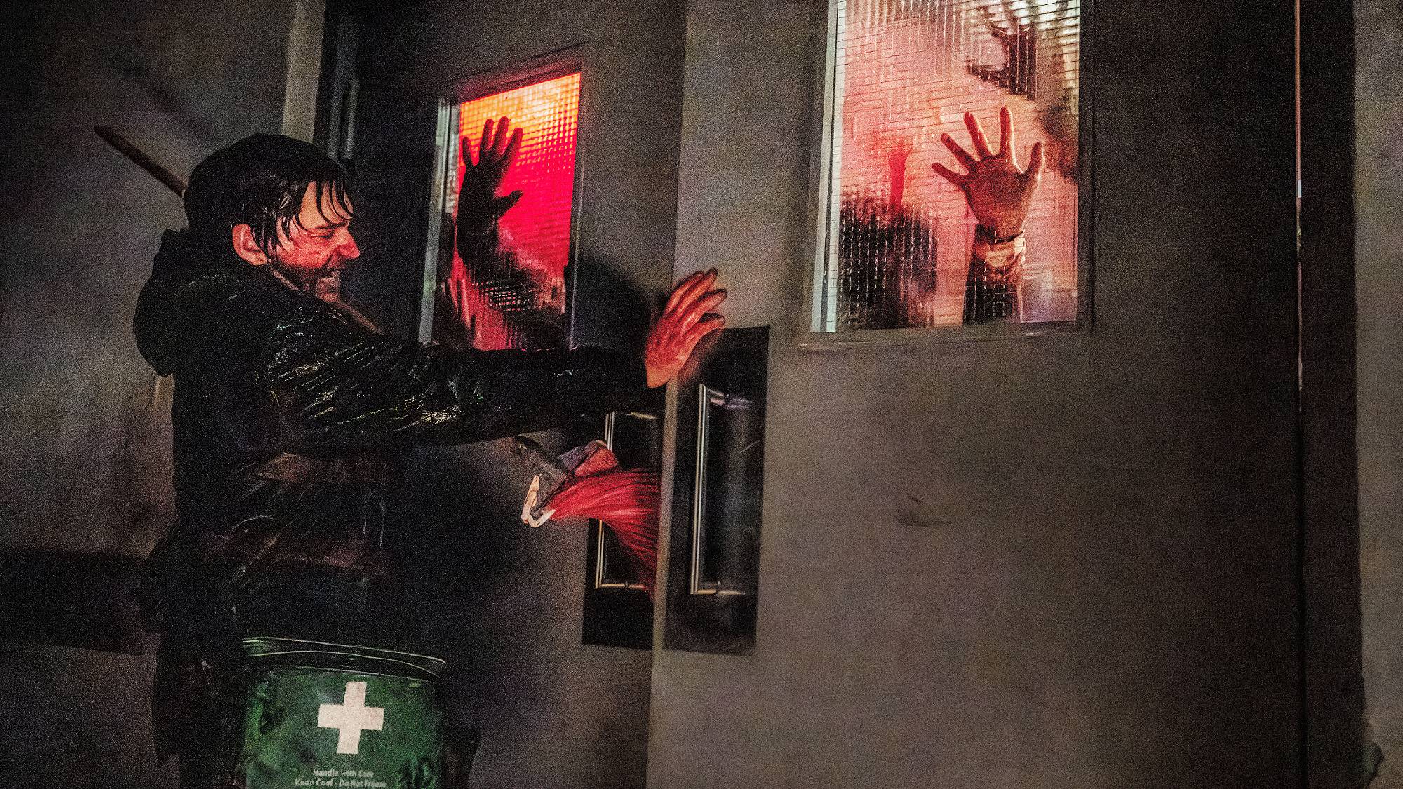 Austin Abrams as Bryan in "Resident Evil" movie (2026)