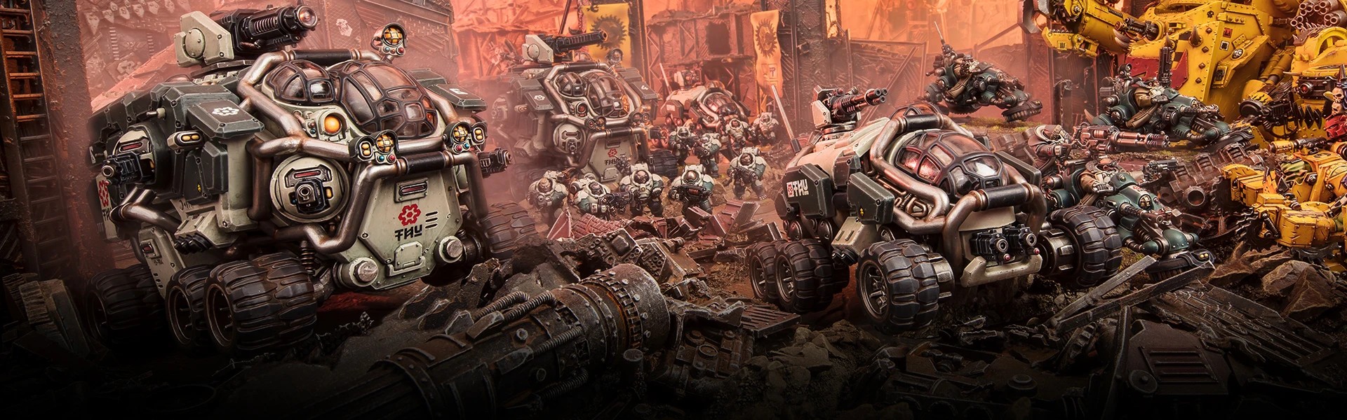 The Leagues of Votann roll into battle