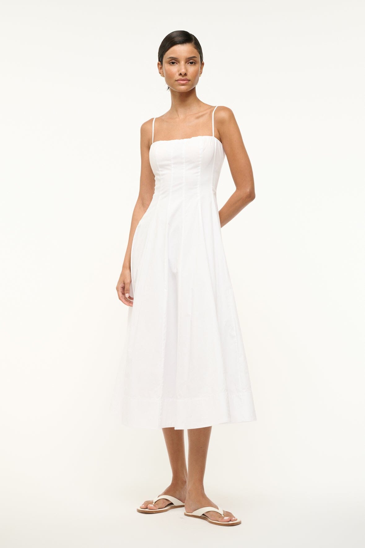 Wylie Dress | White - White / 00