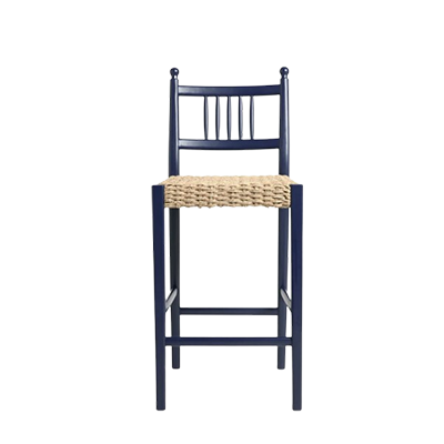 Nina Campbell, Nina Campbell Navy Alder Bar Stool