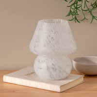 White Mushroom Portable Battery Table Lamp | £13.00 at George Home