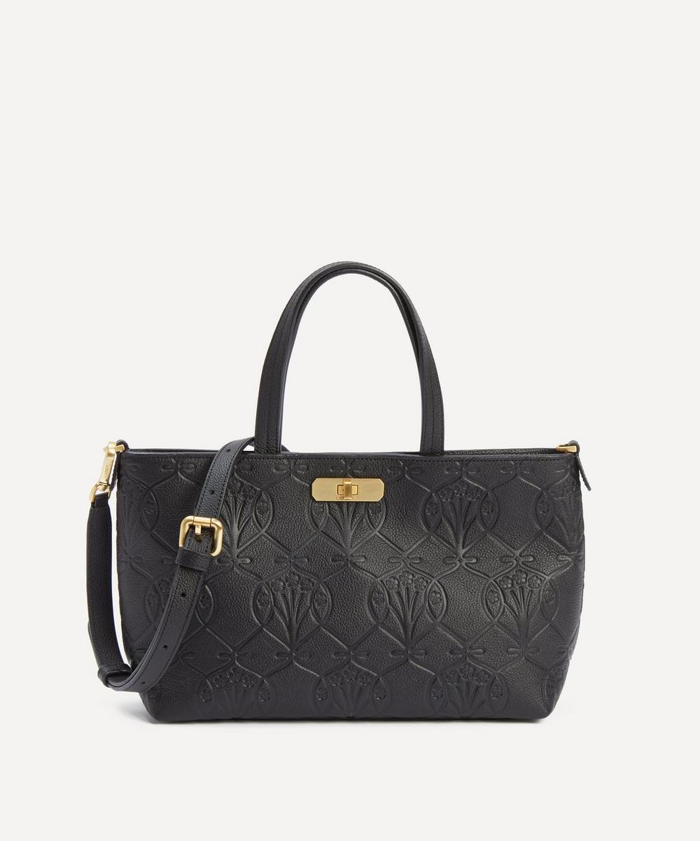Iphis Embossed Burlington Mini Tote Bag