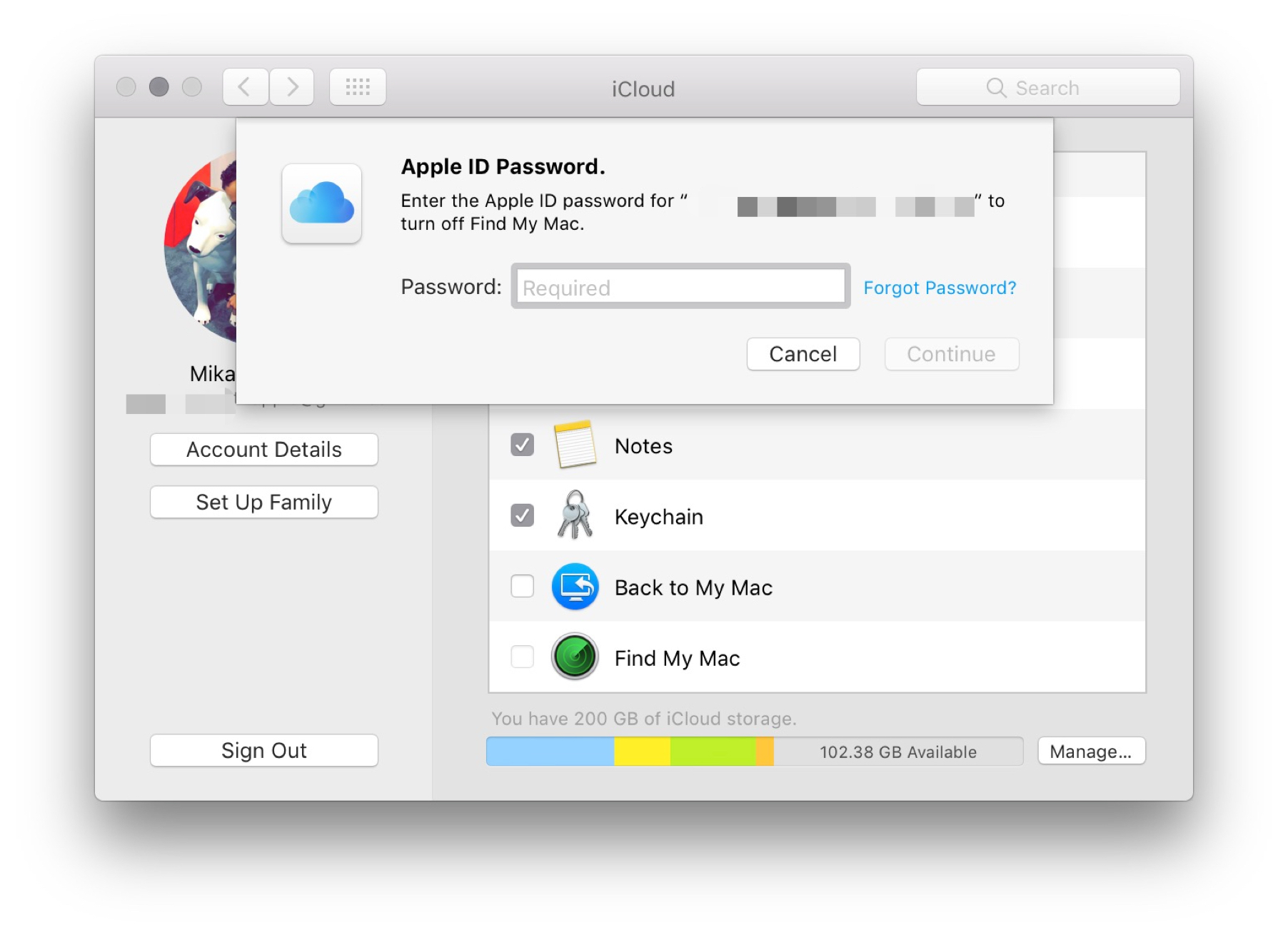 Mac Pro в Apple ID