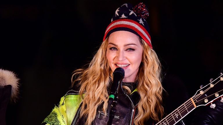 Madonna was banned from Instagram Live this week