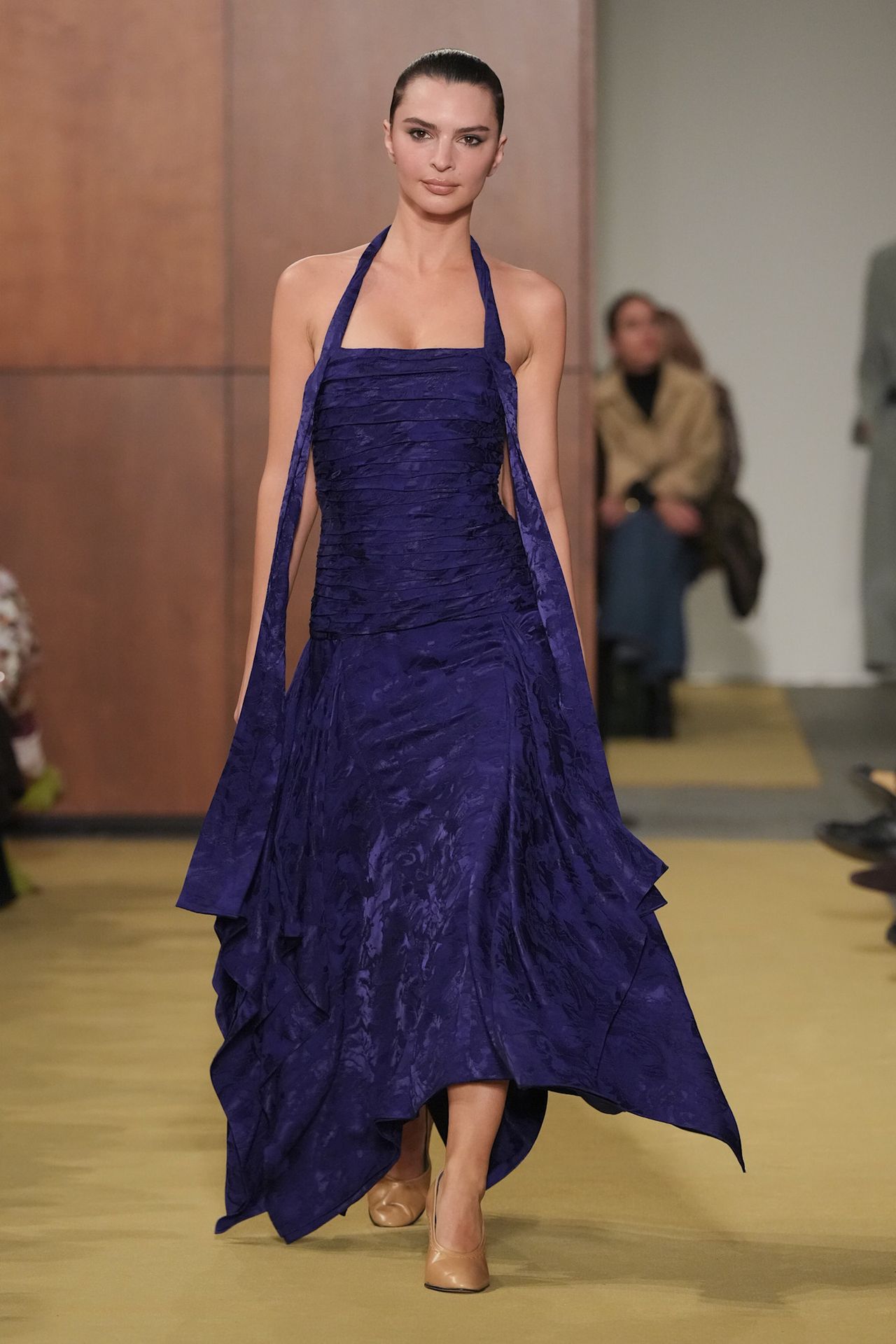 models on the Fall 2026 Tory Burch fashion show runway