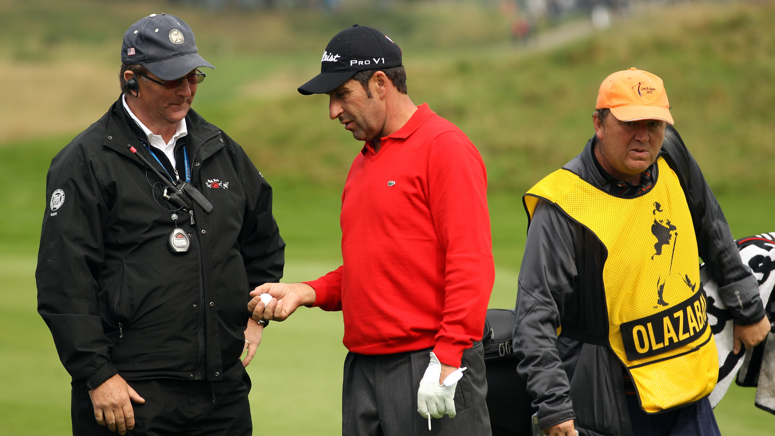 Jose Maria Olazabal at the Johnnie Walker Championship