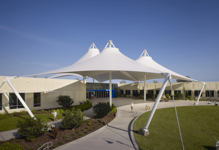 Tent on Eckard College campus