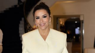 Eva Longoria is seen at the Hôtel Martinez during the 77th Cannes Film Festival