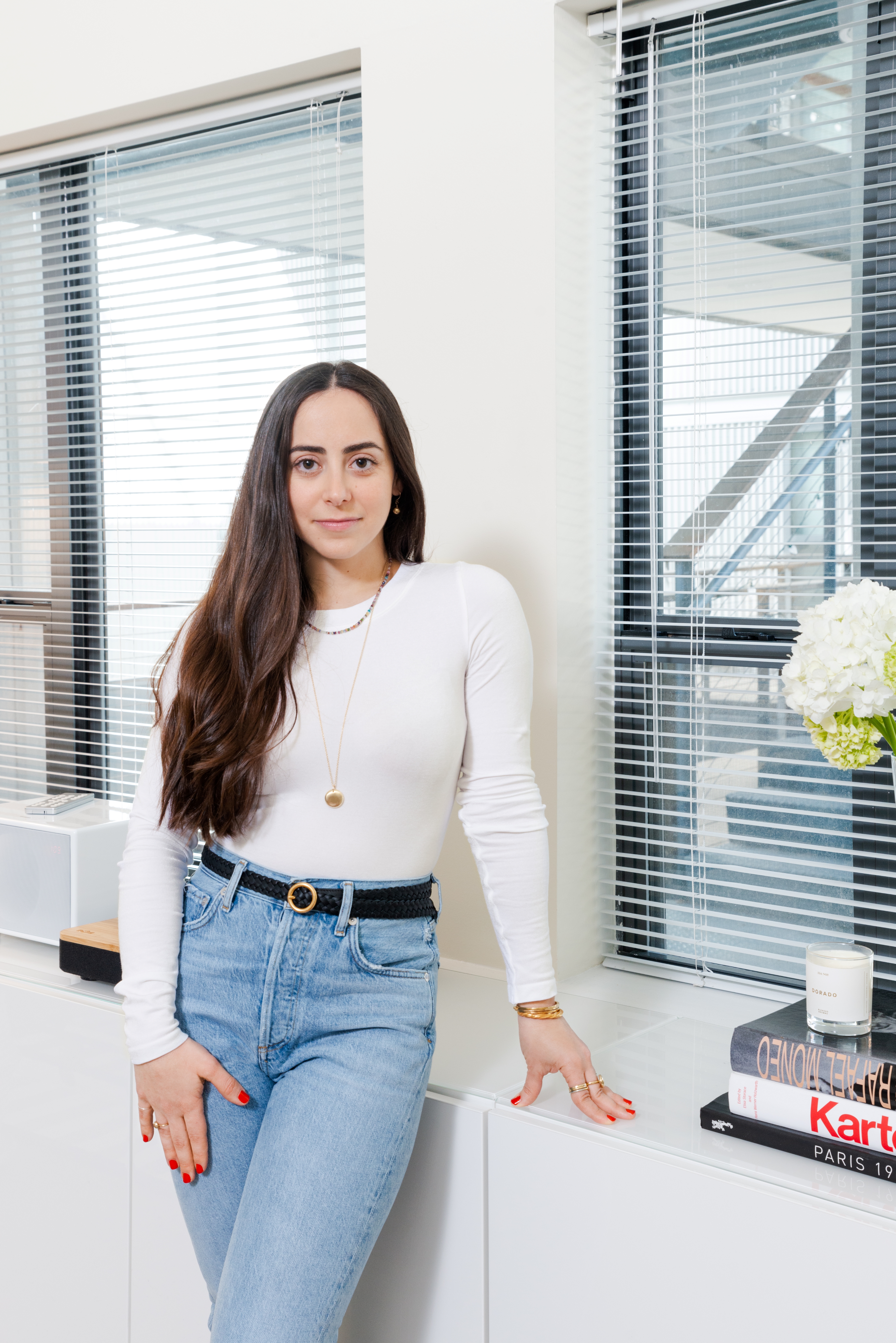 headshot of Isabel Hererro, jewelry designer