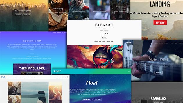 Become a web design master with Themify's massive WordPress library ...