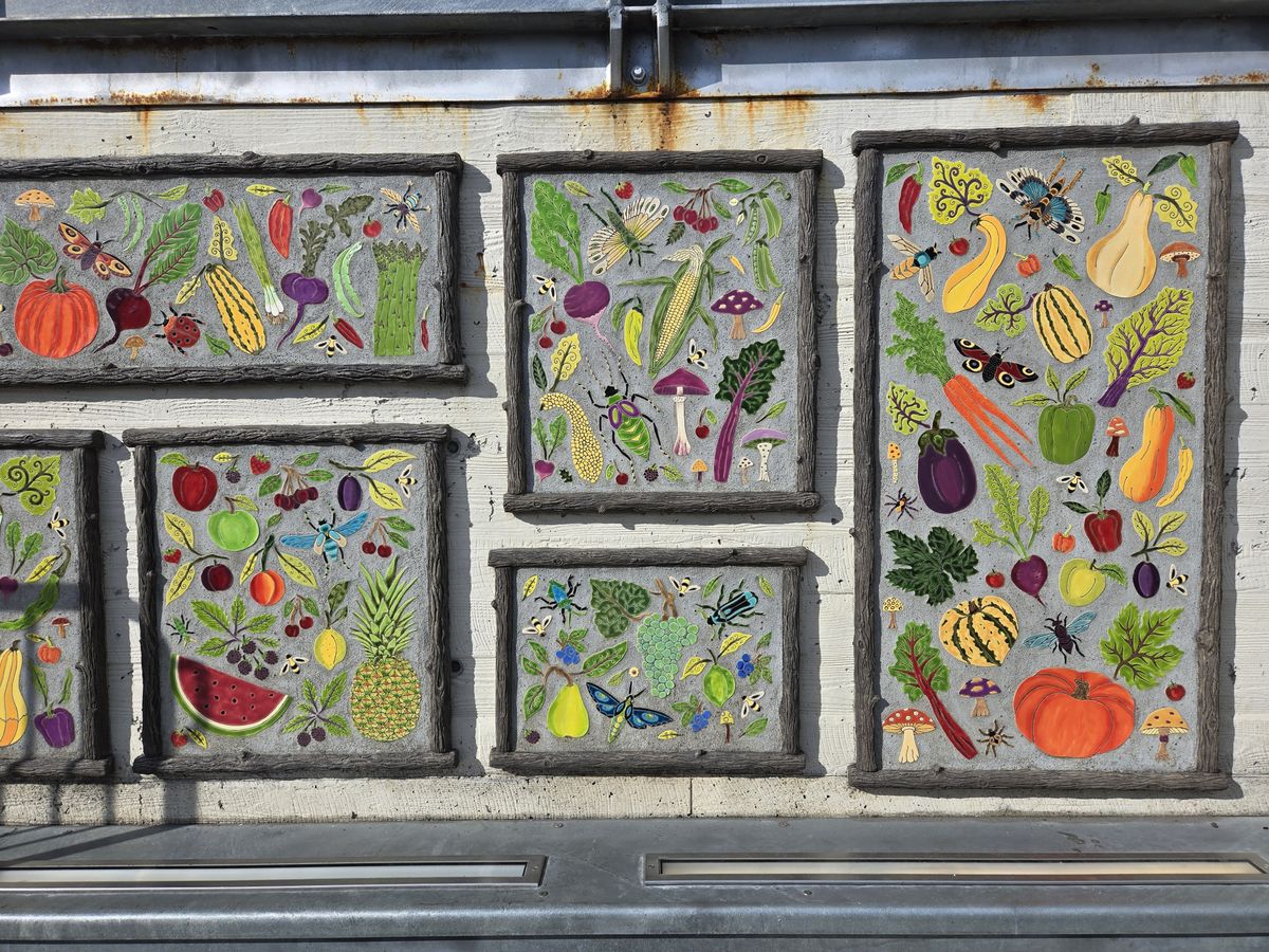Colorful paintings
