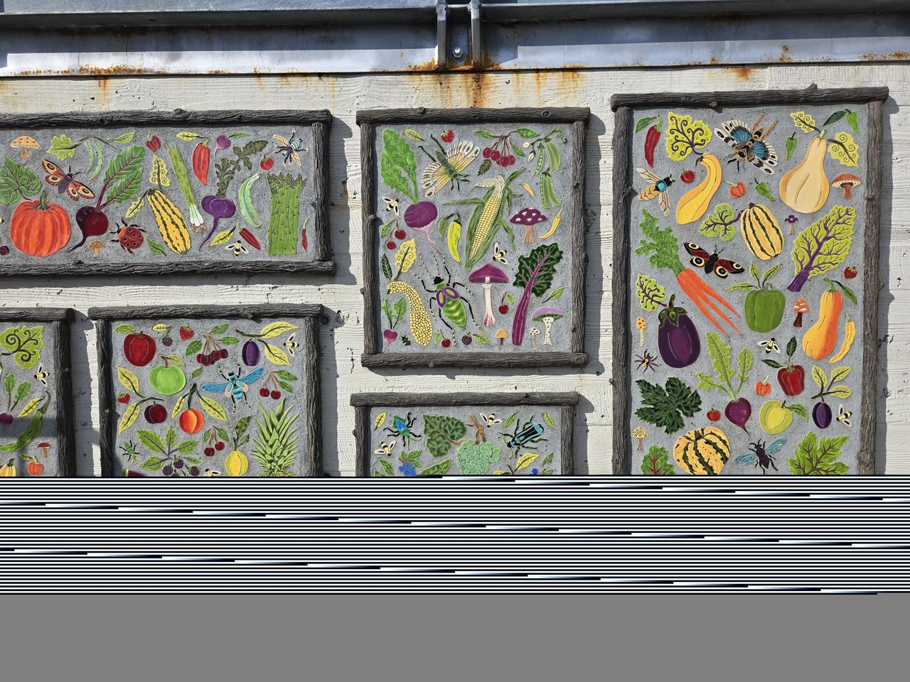Colorful paintings
