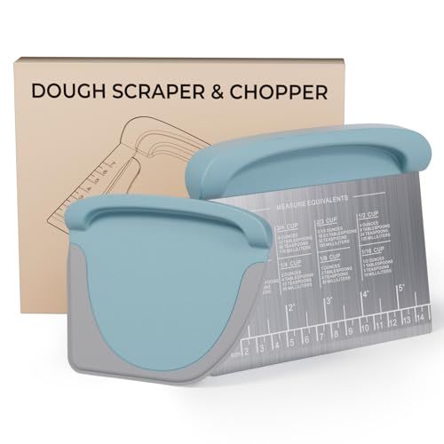 2 in 1 Dough Scraper and Chopper