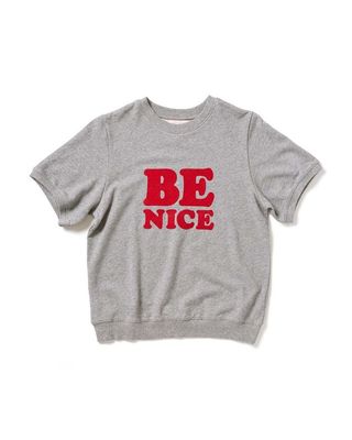 Be Nice Short Sleeve Sweatshirt