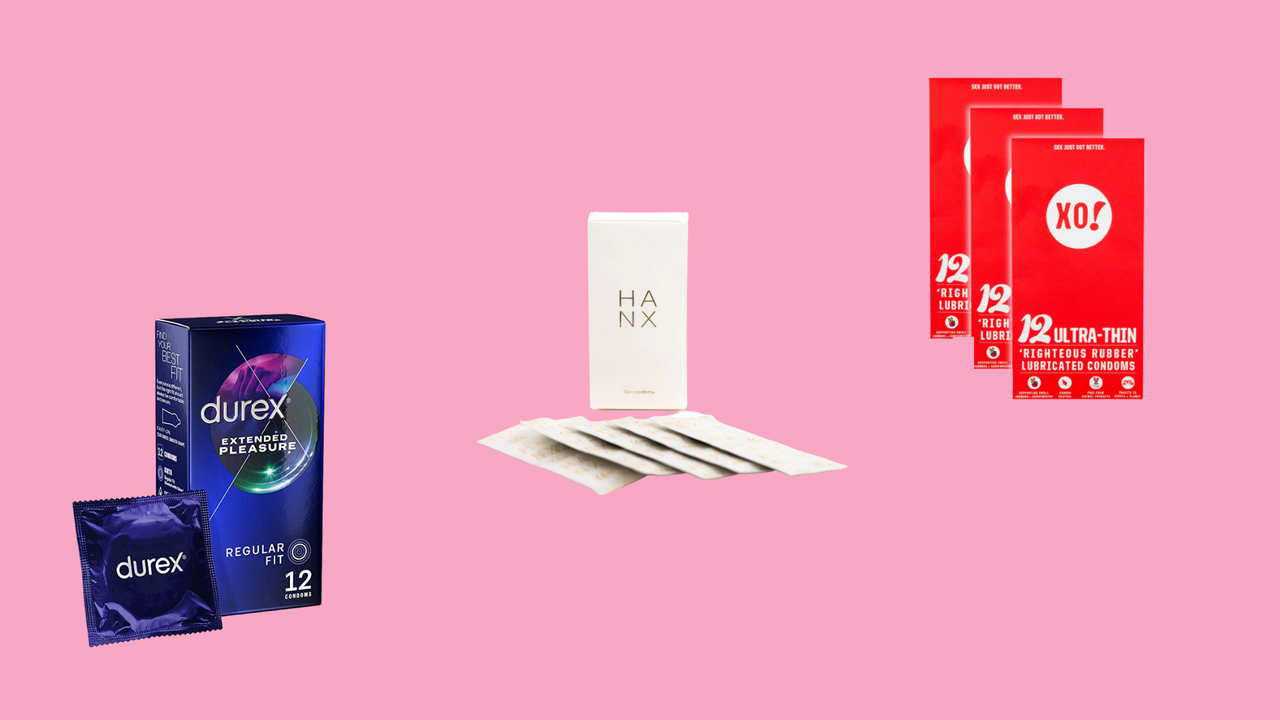 A product shot of the best condoms including Durex, Hanx, XO! and more