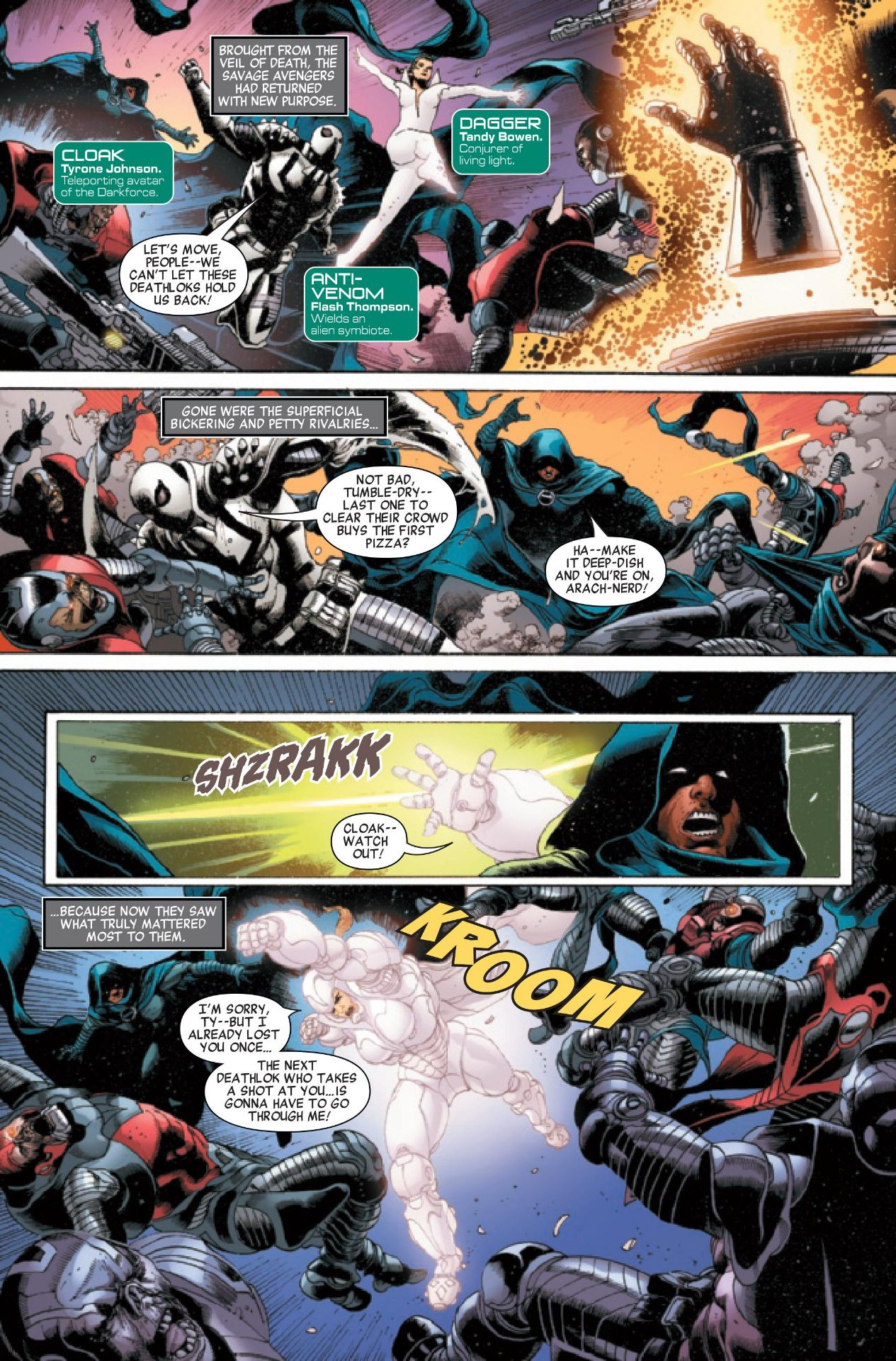 Savage Avengers #10 interior art