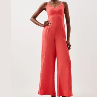 Karen Millen Coral Jumpsuit