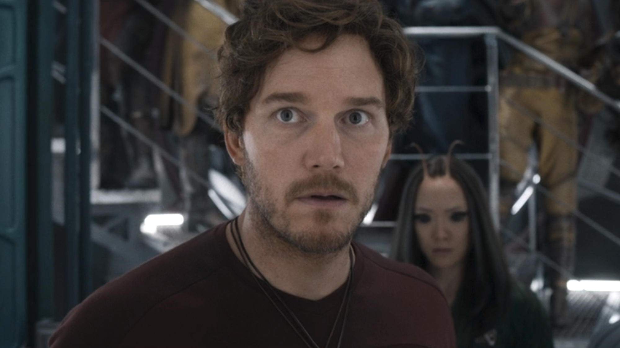 Chris Pratt as Peter Quill in Guardians of the Galaxy Vol. 3