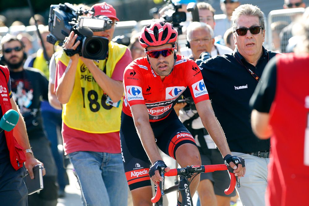 Tom Dumoulin following stage 20.