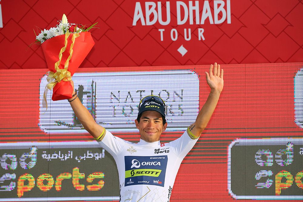 Caleb Ewan (Orica Scott) took second on stage 2
