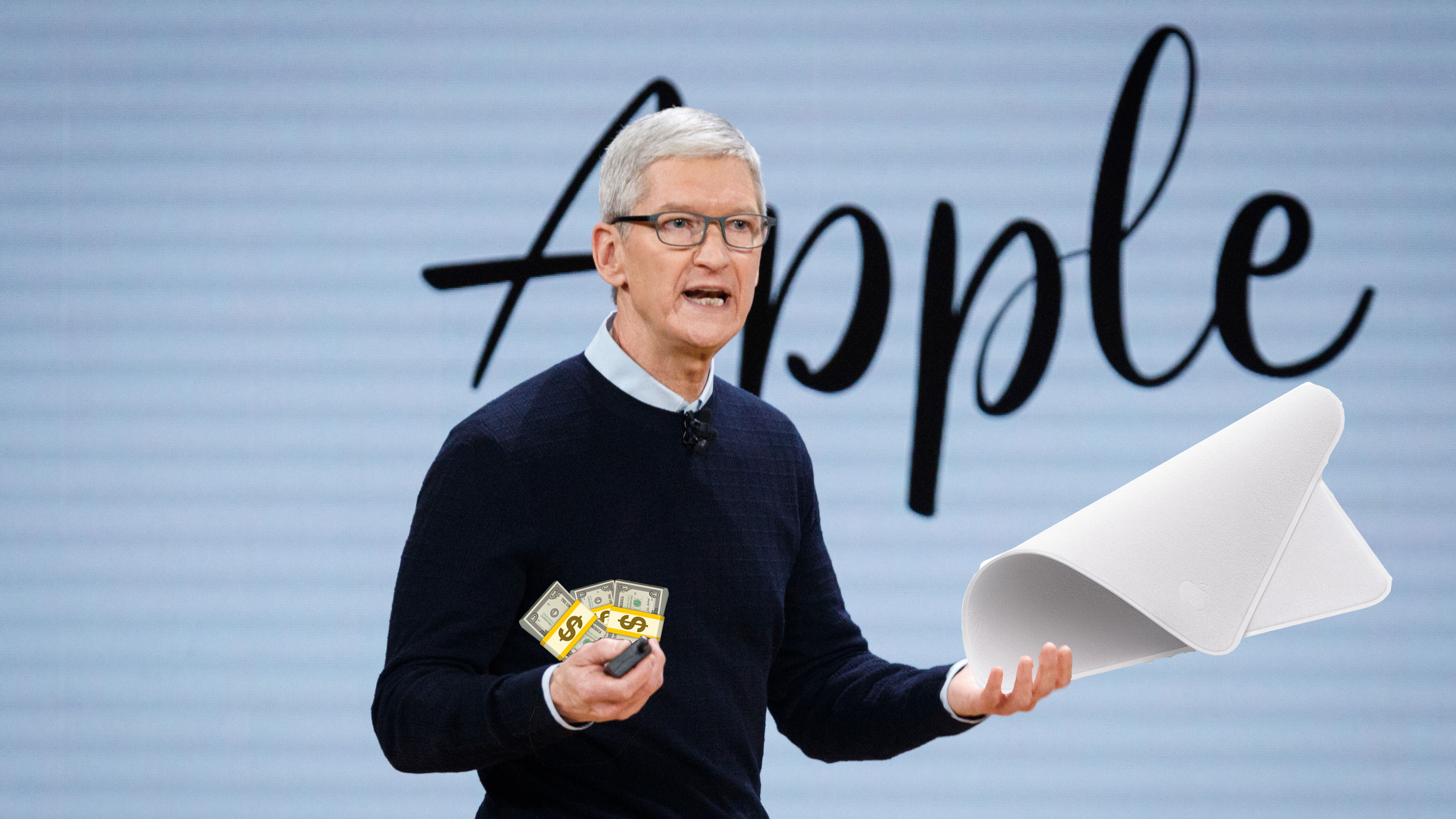 Di cosa è fatto il nuovo panno per la pulizia di Apple?