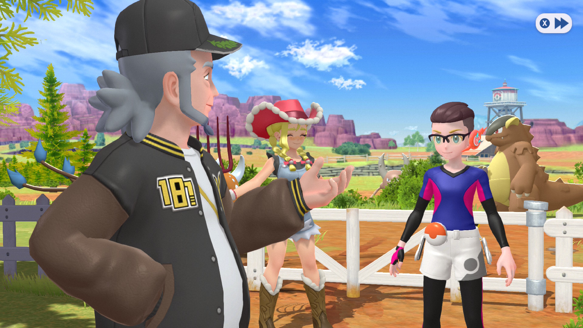 بوكيمون في المزرعة