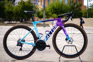 Factor Ostro VAM Oceanic Edition ridden in a charity ride for OceanWise