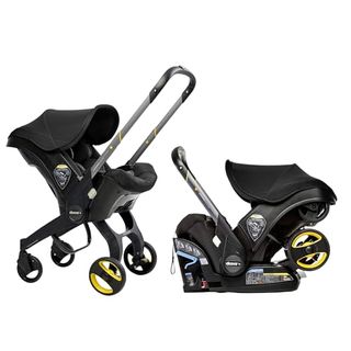 Doona Car Seat and Stroller, Nitro Black - All-In-One Travel System