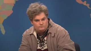 Bobby Moynihan as Drunk Uncle on SNL.