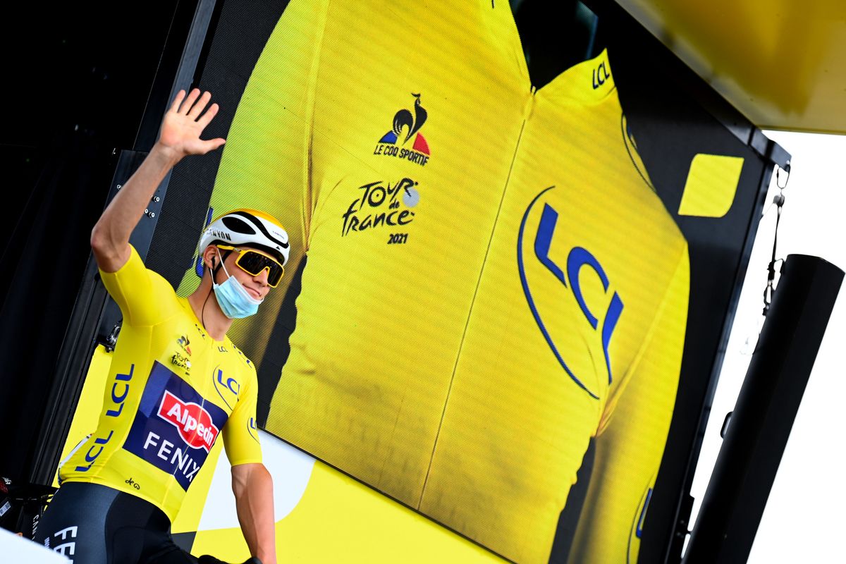Tour de France 2021 108th Edition 6th stage Tours Chateauroux 1604 km 01072021 Mathieu Van Der Poel NED AlpecinFenix photo POOL Pete GodingBettiniPhoto2021