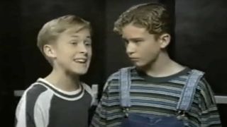 Ryan Gosling and Justin Timberlake on The All New Mickey Mouse Club