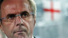 Sven-Goran Eriksson at a World Cup qualifier in 2004