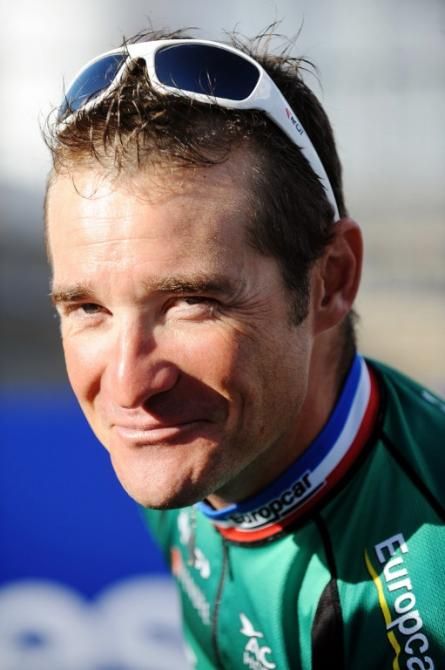 Thomas Voeckler (Europcar) at the start