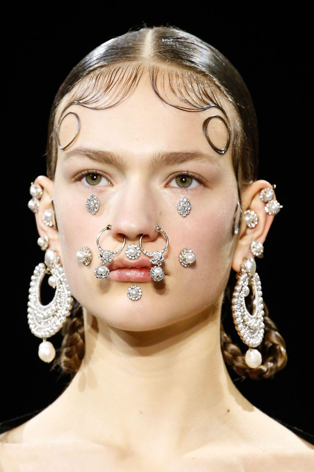 How to wear piercings and face jewellery, AW15 jewellery trend | Marie ...