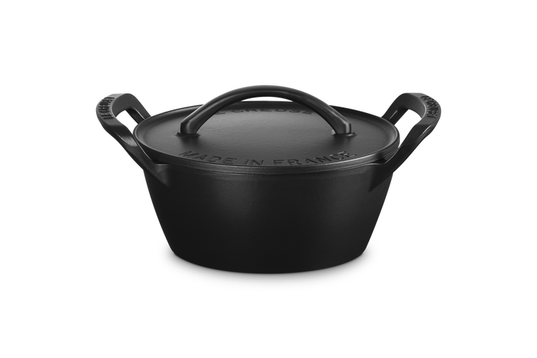 Cast Iron Bbq Outdoor Round Casserole
