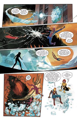 Dark Web: X-Men #1 art