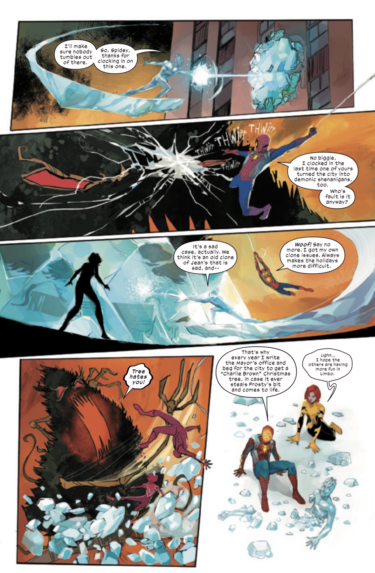 Dark Web: Arte de X-Men #1