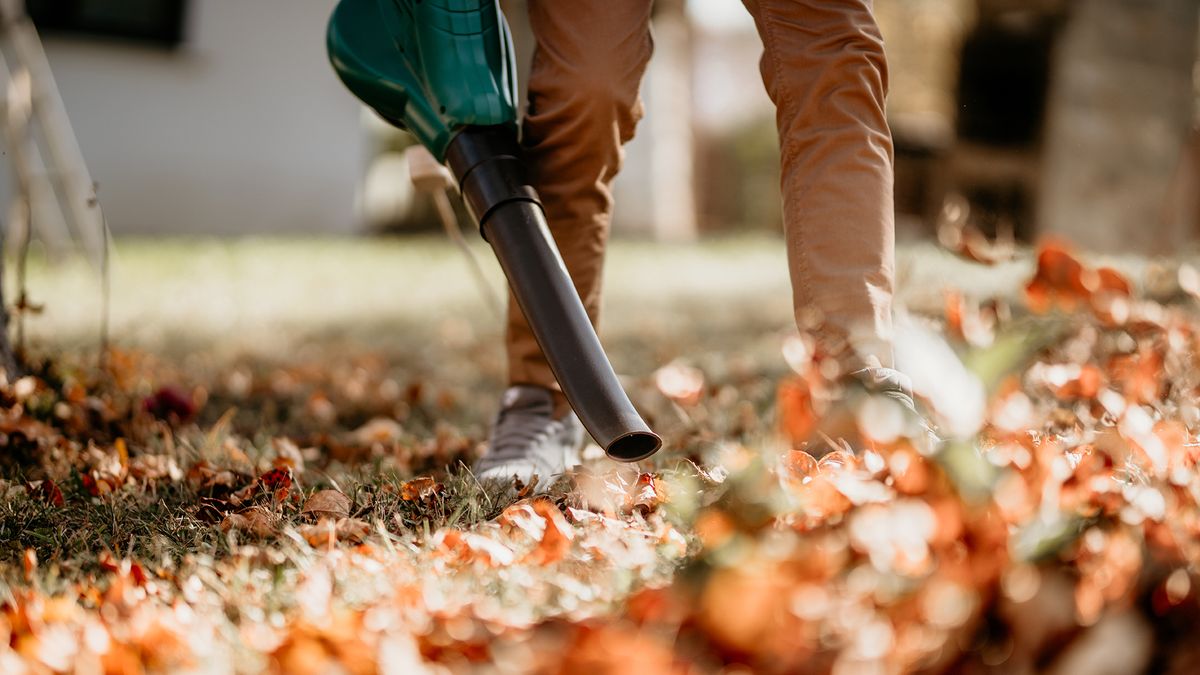 Leaf blowing techniques