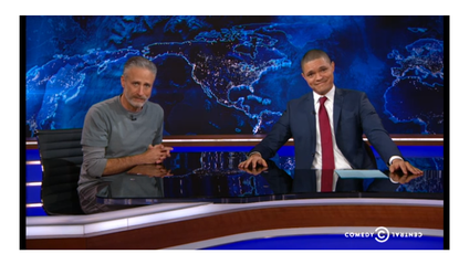 Jon Stewart returns to The Daily Show with Trevor Noah to talk about healthcare for 9/11 first responders.